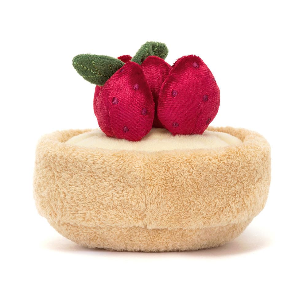 Jellycat [SA2025/12] Amuseables Fleurette Tarte Aux Fraises