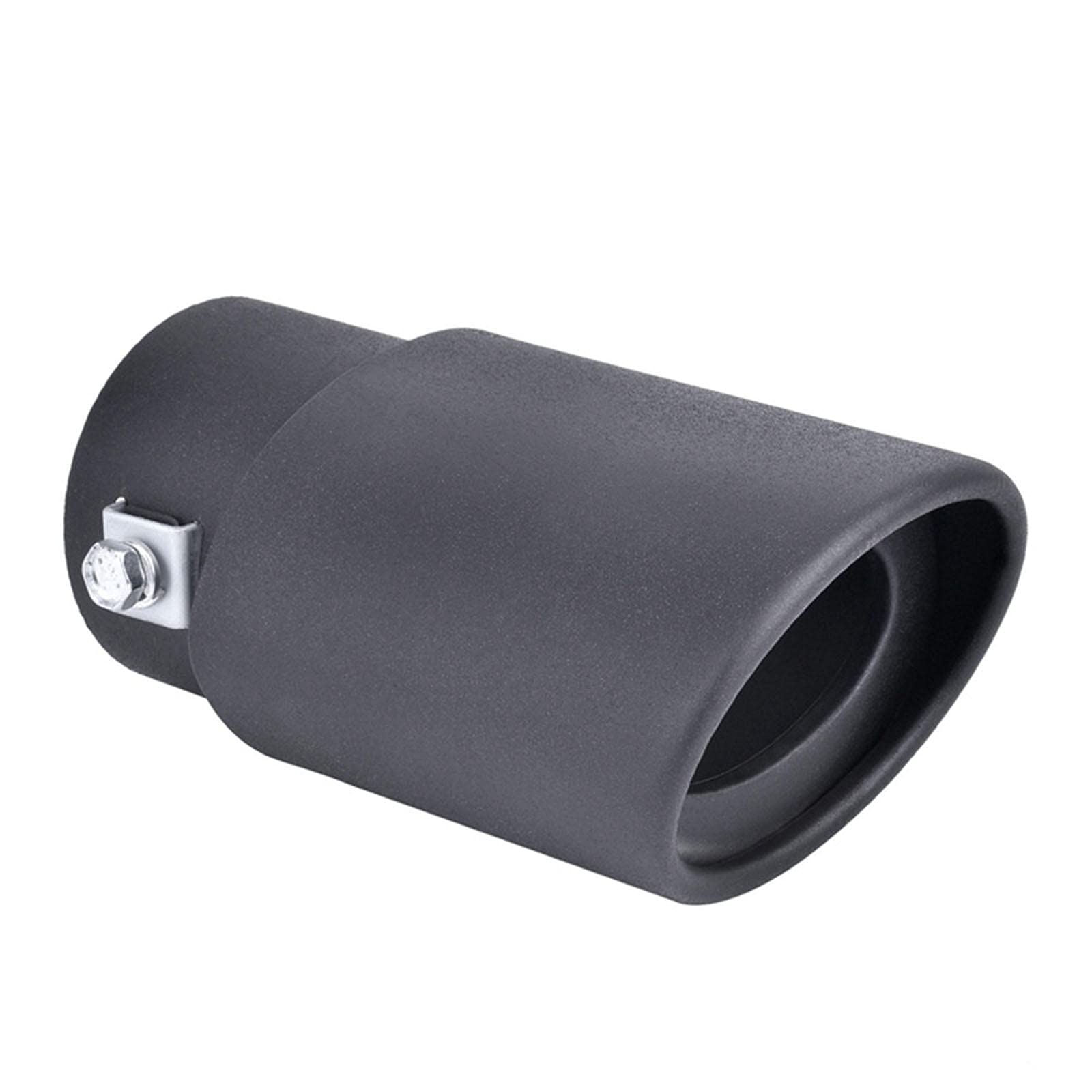 SAXTZDS Universale in Acciaio Inox Auto Tubo di Scarico marmitta Copre Styling, Misura per Jeep BMW Fiat Ford Mercedes Skoda Peugeot Chevrolet