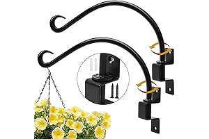 Maosen Swiveling Plant Hook Brackets - 2 Pack