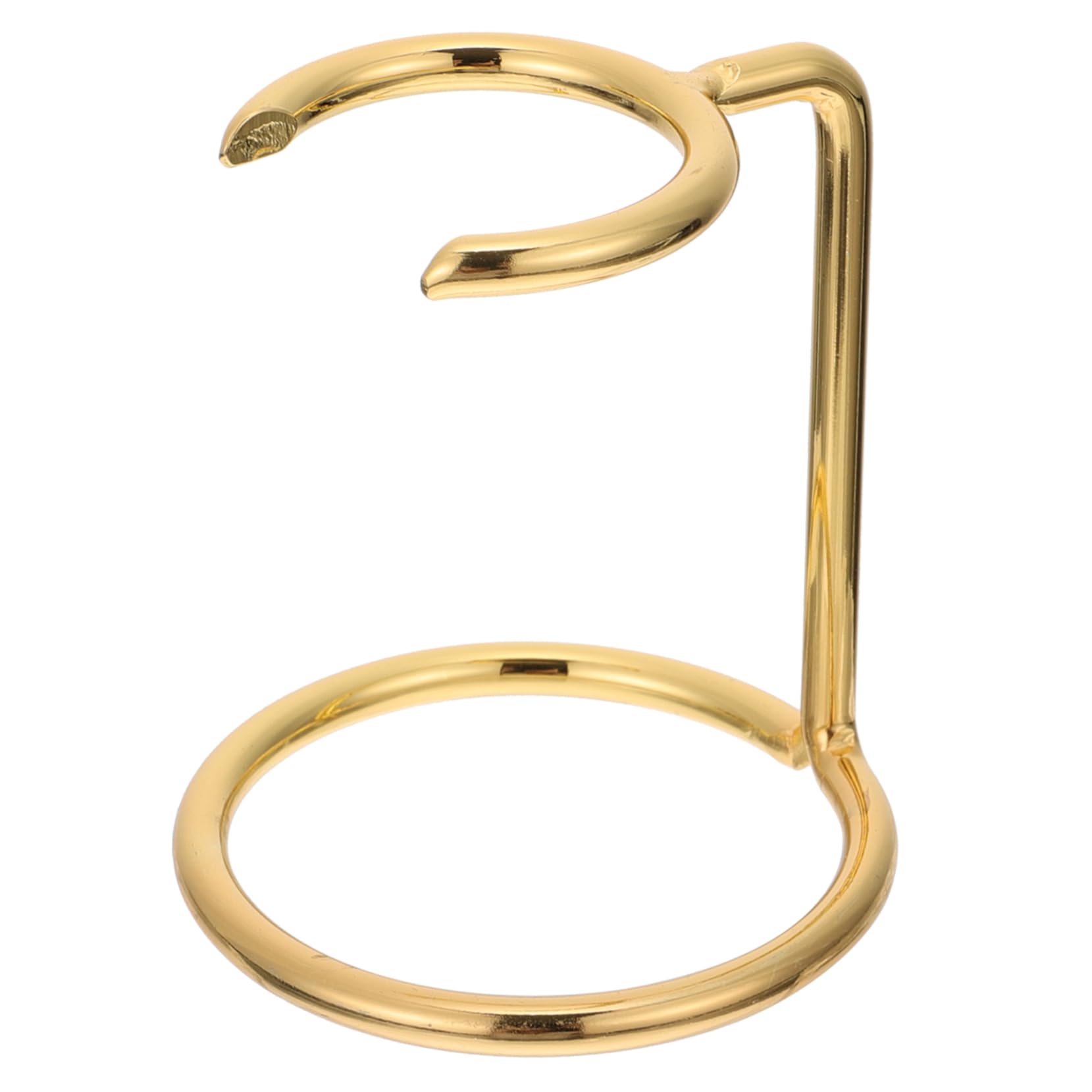 BESTYASH Shaving Razor Stand Shaving Metal Rack Shave Brush Holder Razor Stand for Men Nonslip Base Compact Storage