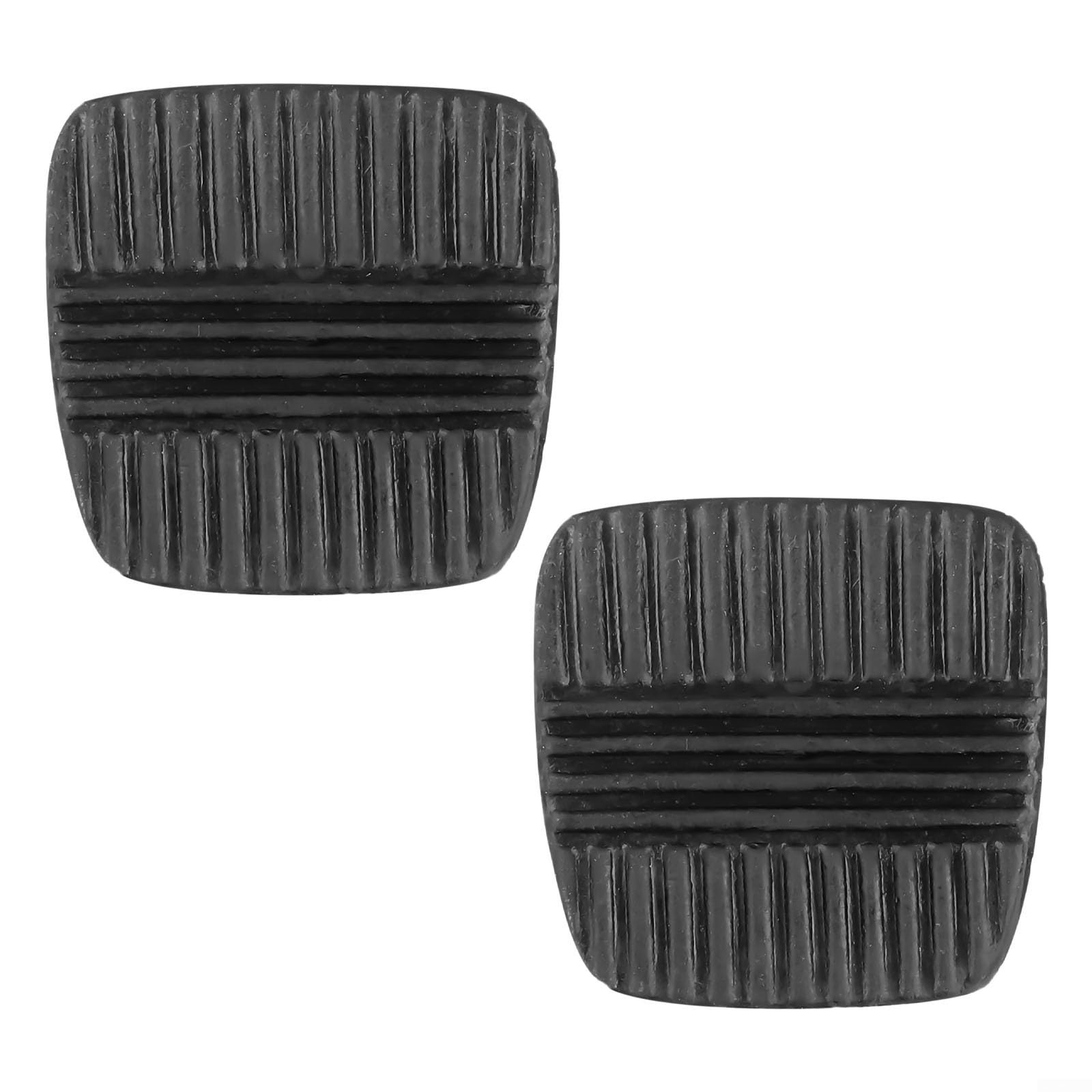 Juego de 2 fundas de goma para pedales de freno y embrague de coche para Nissan Patrol MQ