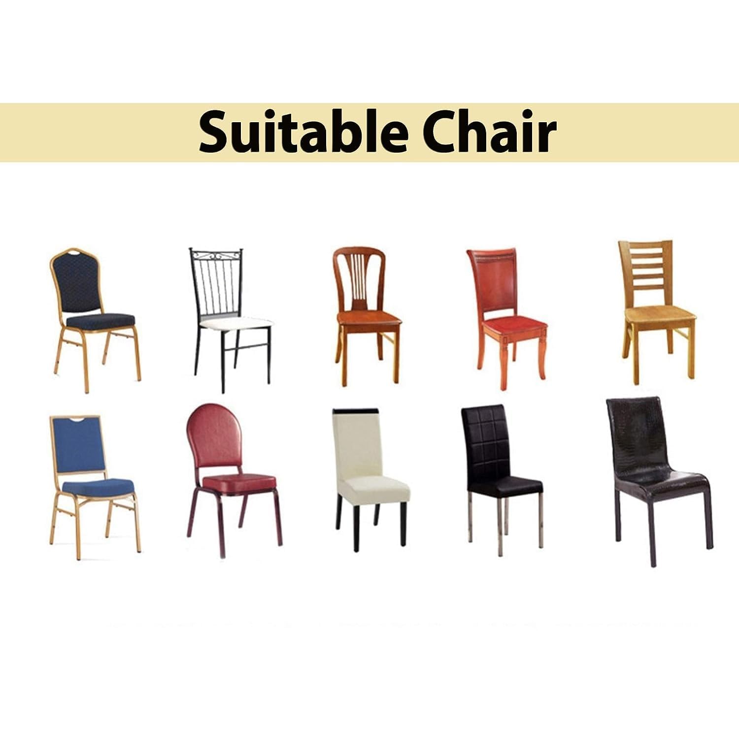 Stretchable Chair Covers - Green Jacquard Dining Covers -8