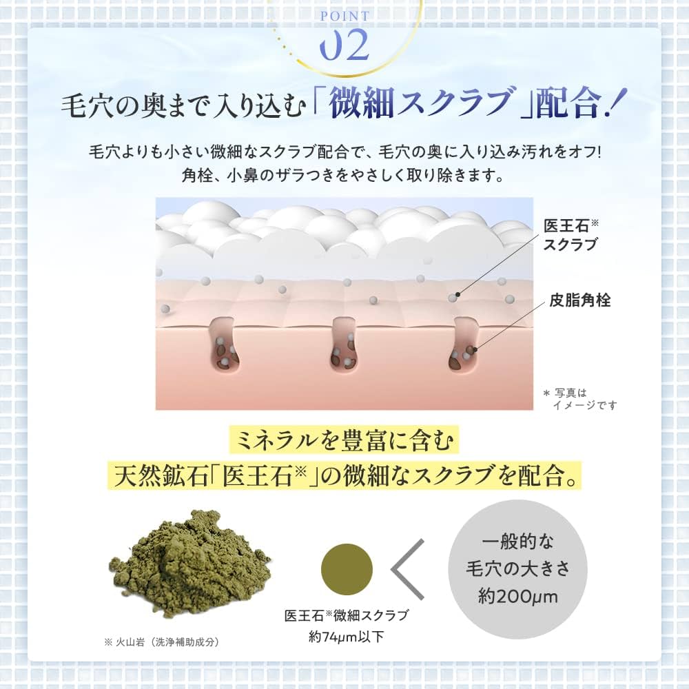 Amazon | TBC ディープクリアウォッシュ 220g ミネラル クレイ