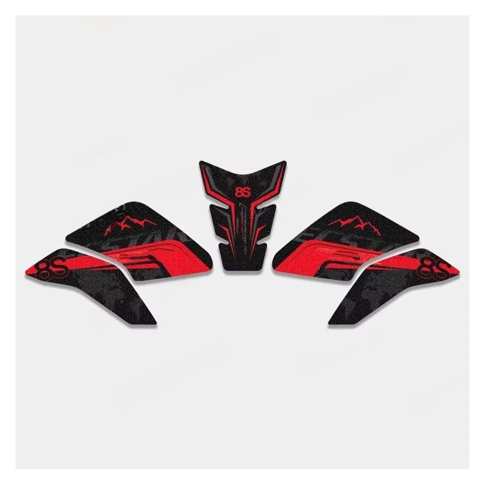 Motorcycle Gas Tank Sticker Motorcycle Frosted Side Fuel Tank Pad Sticker Protection Decals for GSX-8S GSX8S GSX 8S Gsx8s Gsx-8s 2023 2024