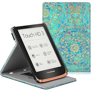 Fintie Hoes voor Pocketbook Touch HD 3 / Touch Lux 5 / Touch Lux 4 / Basic Lux 2 / Color (2020) e-book reader – multi…