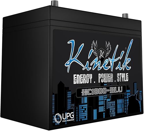 Miniatura 4 de Kinetik (HC1800-BLU) Batería de celda de energía negra