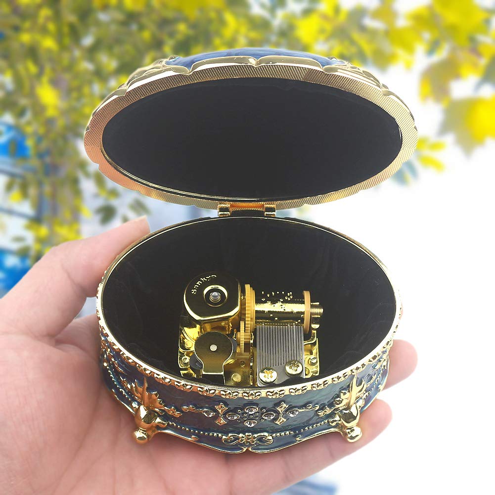 Amazon | Sinzyoオルゴール エンボス合金メタル ミュージック