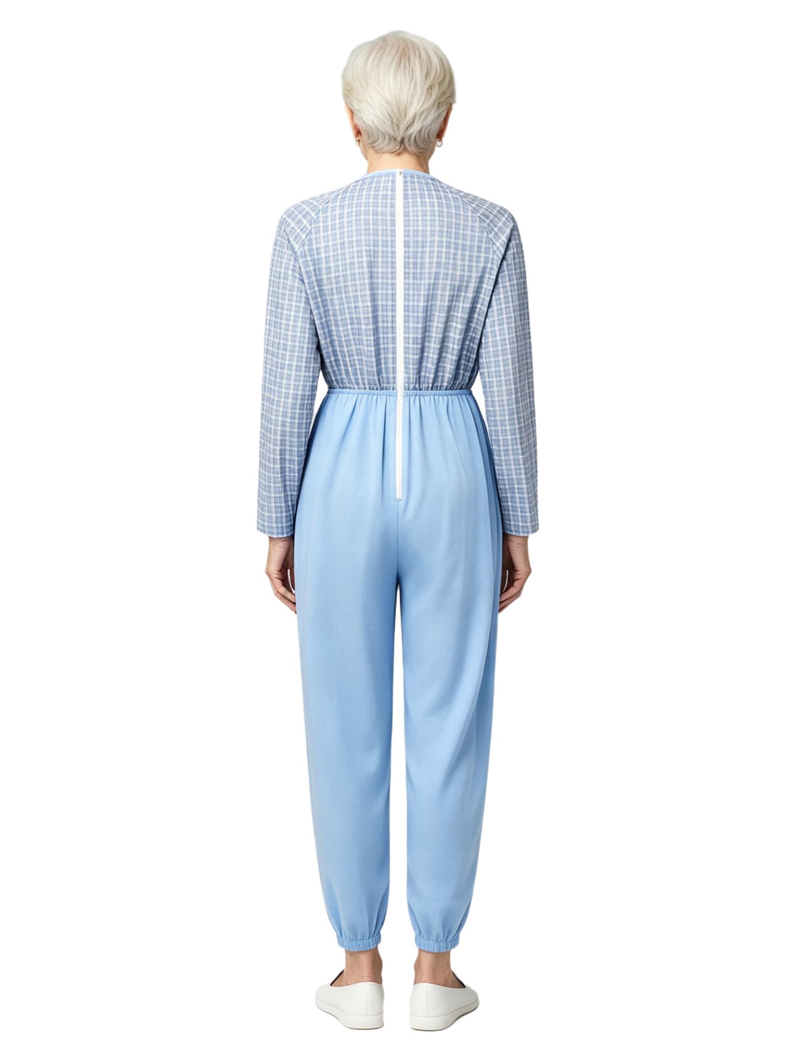 Linjinx Donna Abbigliamento Adulti Con Esigenze Speciali Salopette Adattata