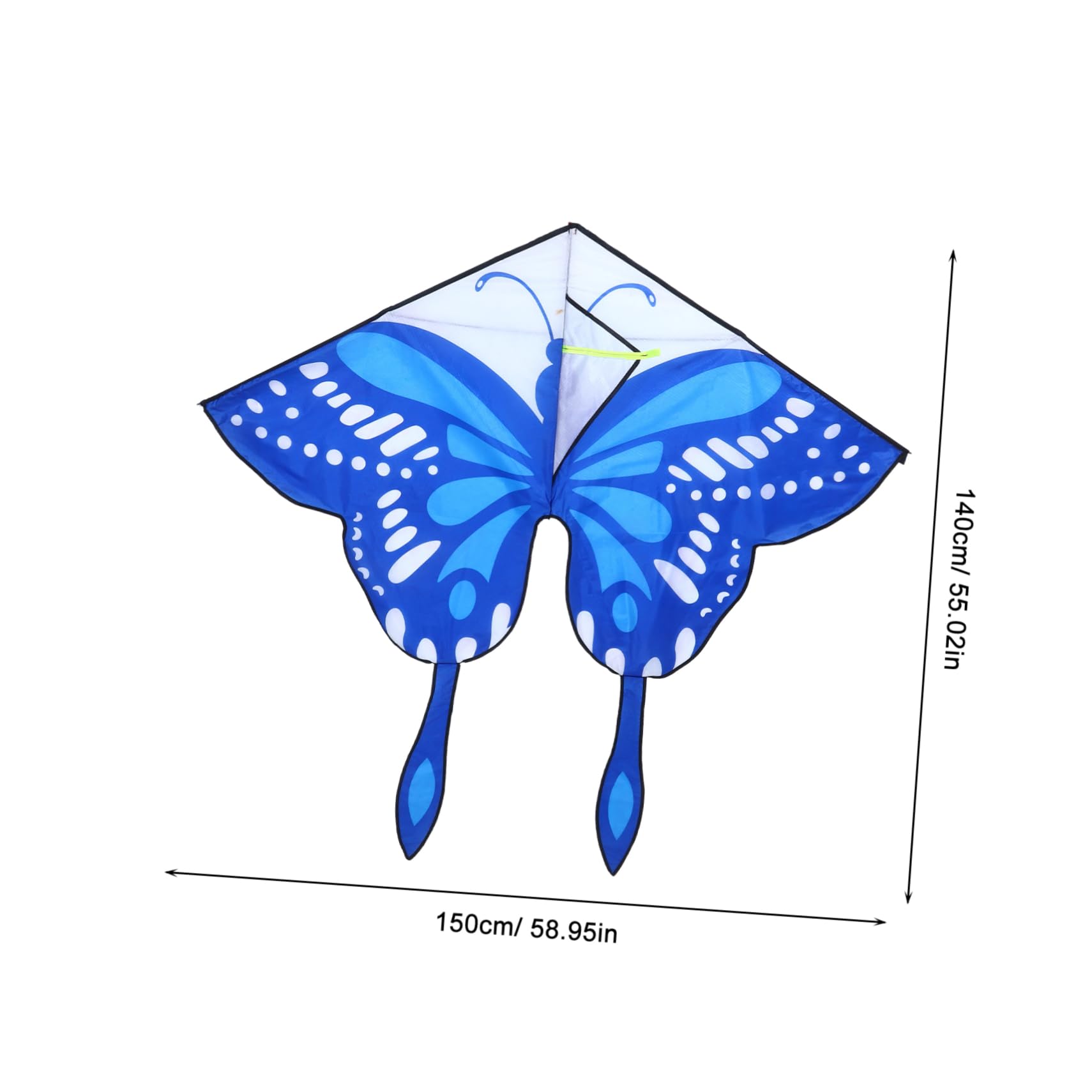 ifundom 1Pc Cartoon Flying Kite for Creative Outdoor Fun for Parks and Gardens Blue