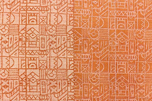 Tapis bohème imprimé à la main en coton tissé à plat d'exception 3m - 6