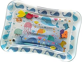 Hohopeti 1Pc Tapete De Água Do Bebê Tapete De Água Para Bebês Tapete De Jogo De Água Inflável Rastejando Almofada De Água Criativa Almofada Do Bebê Atividade Estimulação Sensorial Almofada