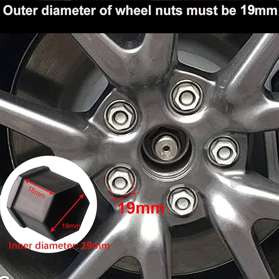 20pcs Car Wheel Bolt Caps Tyre Screws Cover For Volkswagen VW POLO Tiguan Passat B5 B6 B7 Golf 4