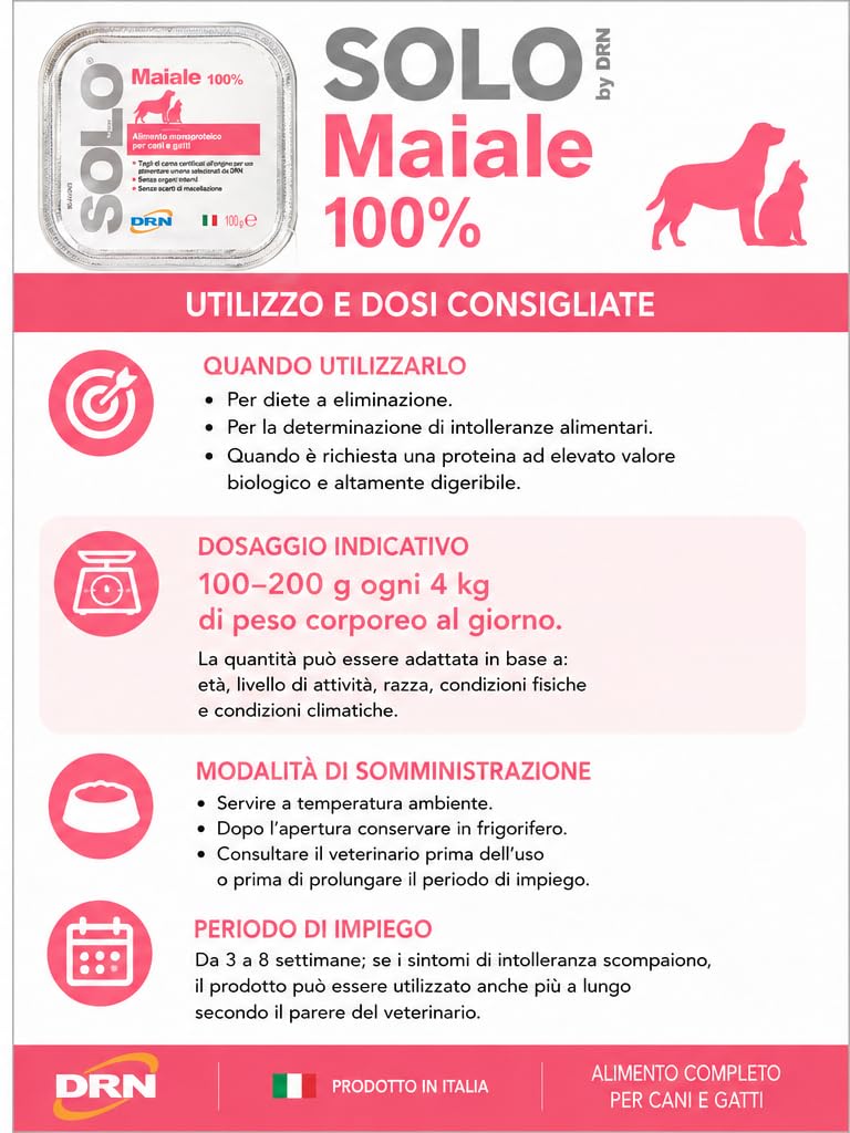 DRN SOLO MAIALE 100 gr - confezione da 32