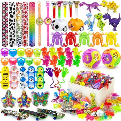 XIPEGPA 65PCS Party Favors Toy Assortment for Classroom Rewards Bulk Toys Birthday Party Toys Goodie Bag Filler Treasure Box Gifts for Boys and Girls