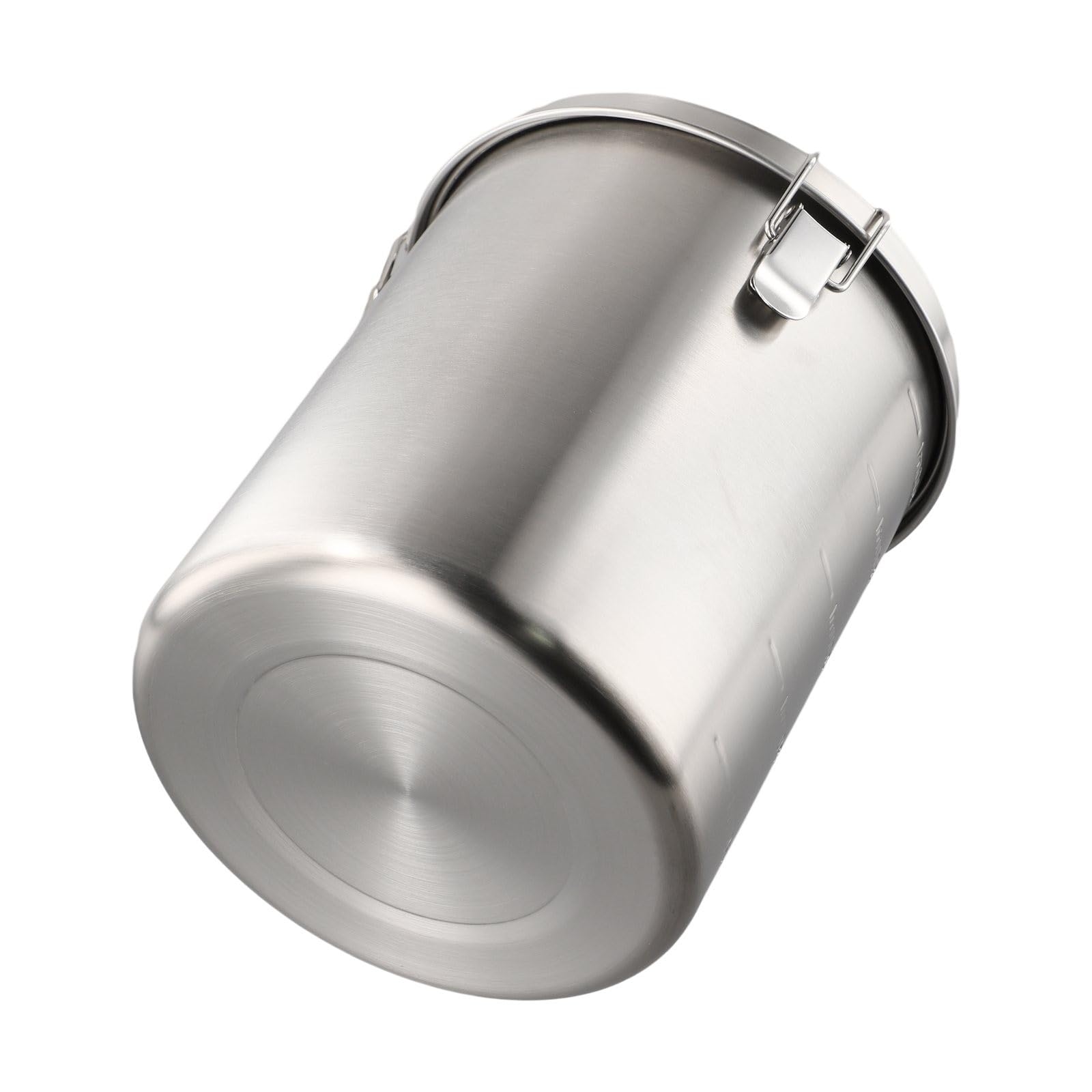 Frischhaltedose aus Edelstahl, luftdicht, mit 3 Ventildichtungen, versiegelter Behälter für Kaffeebohnen, Tee, Zucker, Mehl, Organizer, Tank, Silber (520/1000/1600/2500 ml)