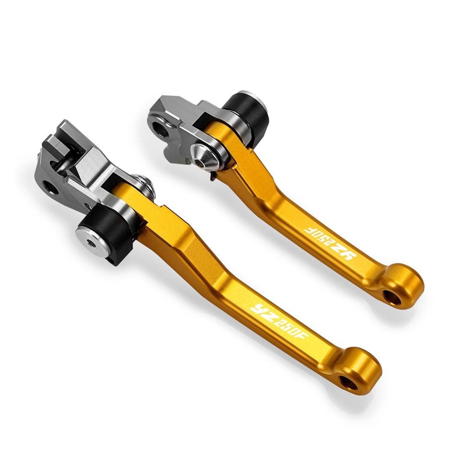 Lsdsaaza 2 For Yz250f 009-018 021 02 Motocross Foldable Pivot Dirt Bike Cnc Brake Clutch Levers Cable Lever Handle Motorcycle Brake Clutch Lever
