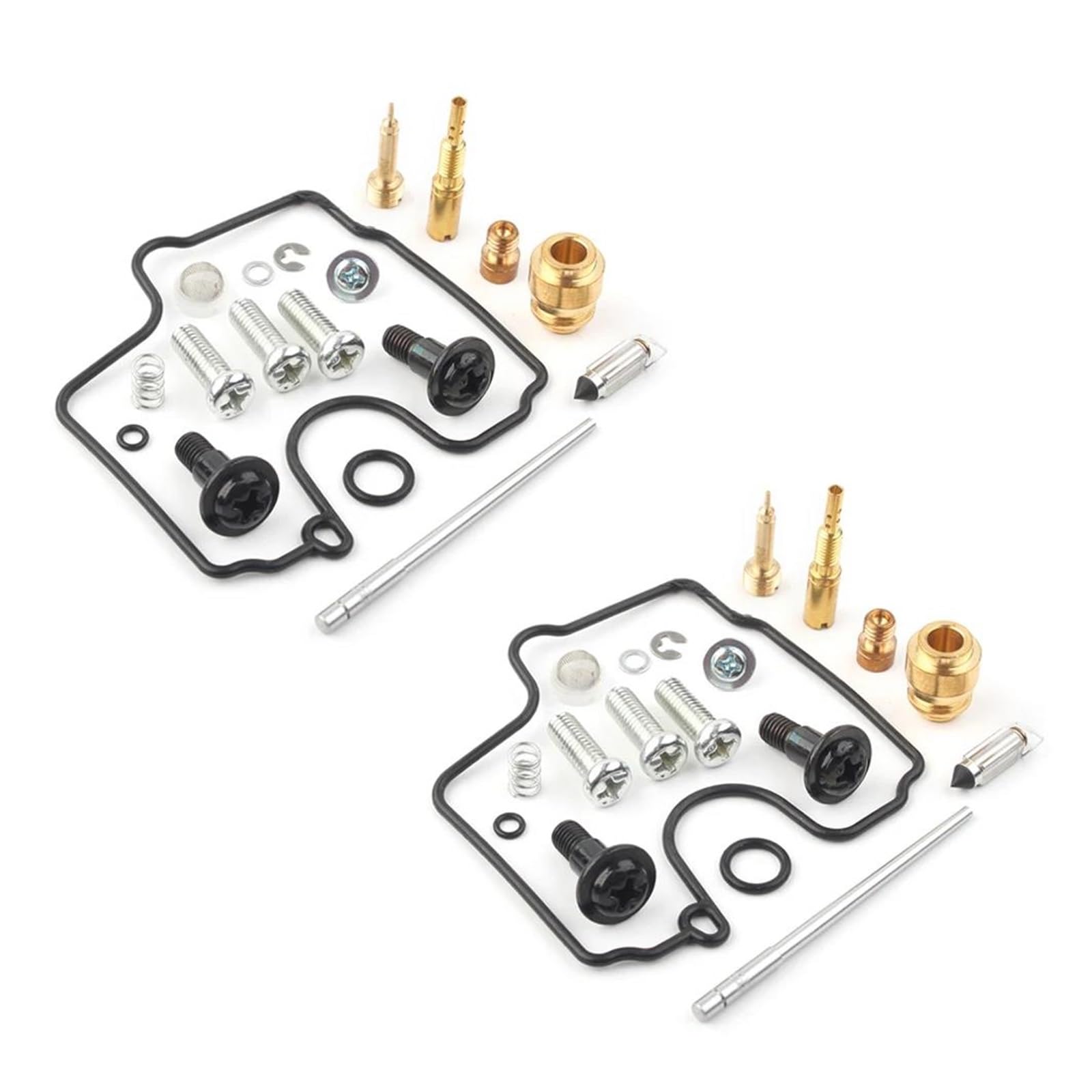 Fdhsdrysh One Color Sv 650 Motorbike Carburetor Car Rebuild Repair Kits Gaskets Jets For Su&Zuki Sv650 Sv650s 1999 2000 2001 2002 2Sets