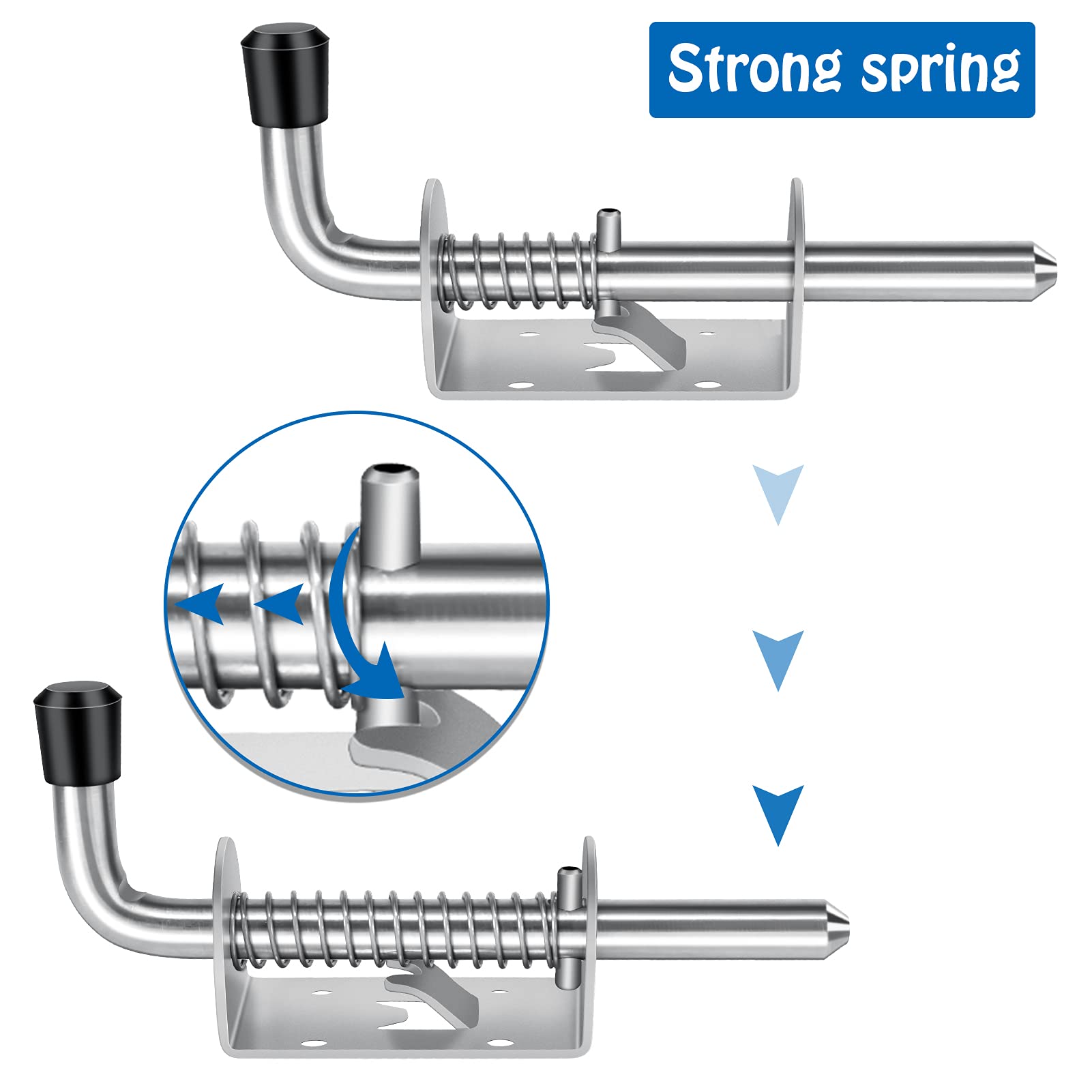Serrure De Porte Coulissante À Boulon, Boulon De Serrure De Porte, Lot