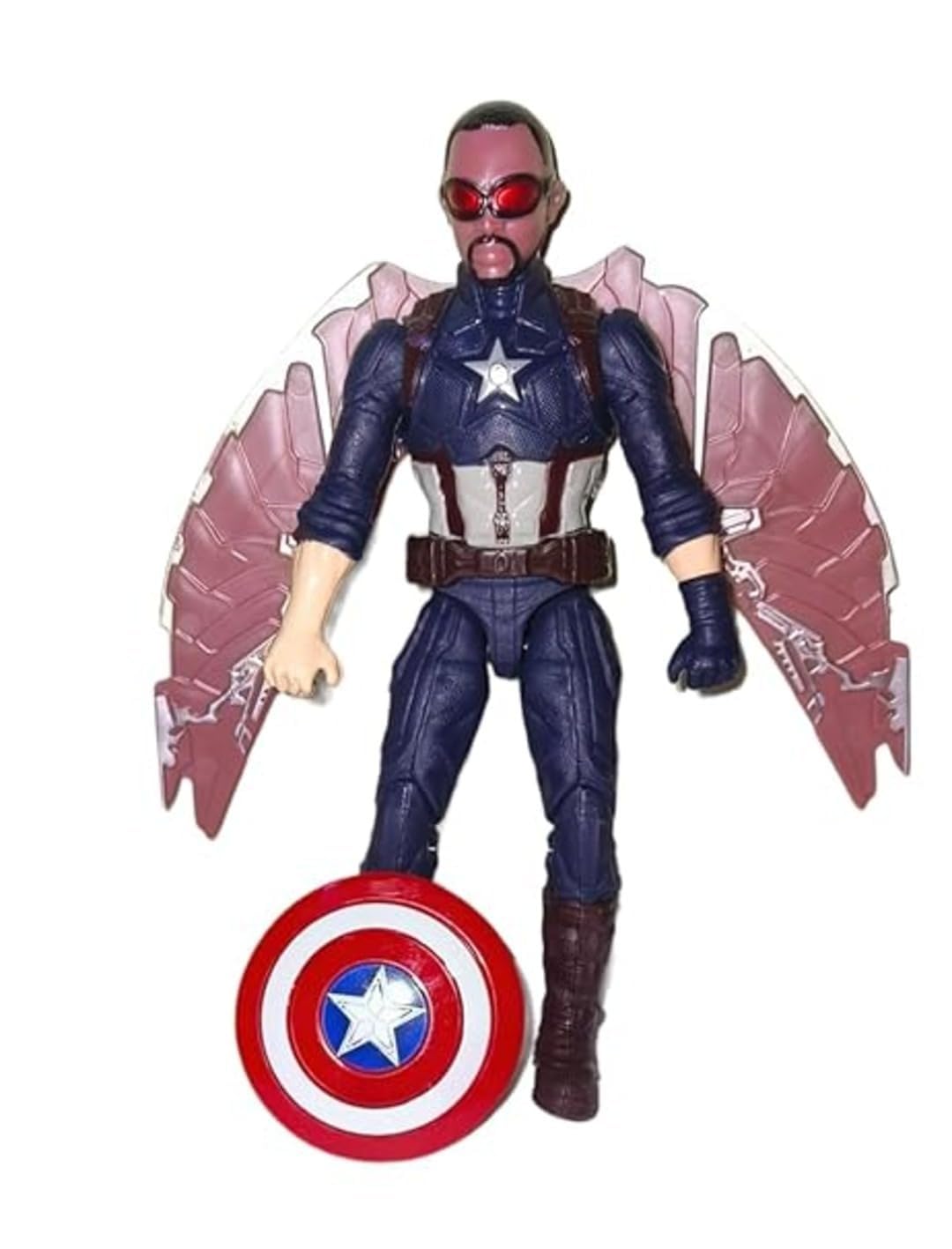 Gift Baba - Delivering Joys of Life|| Super Hero Realistic Action Figure Toy, Titan Series (Spider N + Panther + Captain) (B0D8BXBQB3) Amazon Price History, Amazon Price Tracker