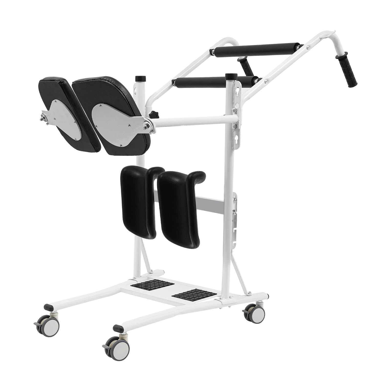 Silla elevadora de pacientes con acolchado ajustable para asiento y rodilla, soporte de elevación, capacidad de carga de 120 kg, ayuda para el hogar y el hospital