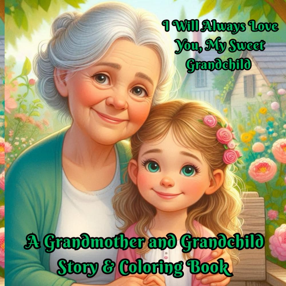 I Will Always Love You, My Sweet Grandchild: A Grandmother and Grandchild Story & Coloring Book