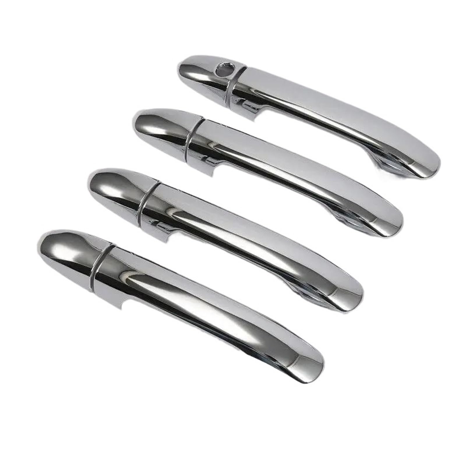 MTVTFECEWG Car Exterior Door Handle Cover for Mercedes for Benz for Vito W447 V-Class 2014 2015 2016 2017 2018 2019 2020 (Silver)