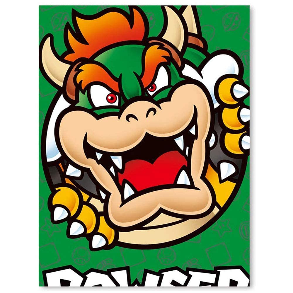 Canvas Pictures For Bedroom Canvas Prints Super Mario Bros Bowser Poster Art Canvas Wall Decor Wall Art 12x16inch