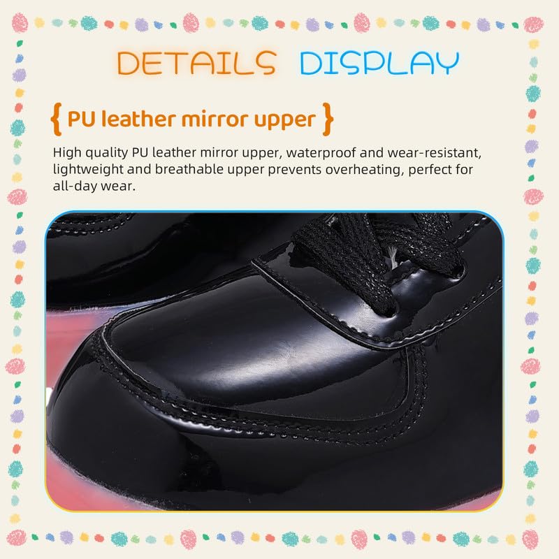 Scarpe da ginnastica luminose per bambini con luci LED, unisex, con luci a LED, lampeggianti, per ragazzi e ragazze