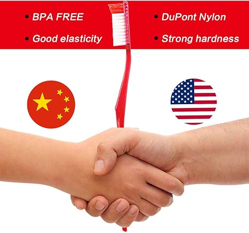 Miniatura 4 de DR PERFECT - Cepillos de dientes firmes para ahumador, cerdas súper duras para blanquear los dientes