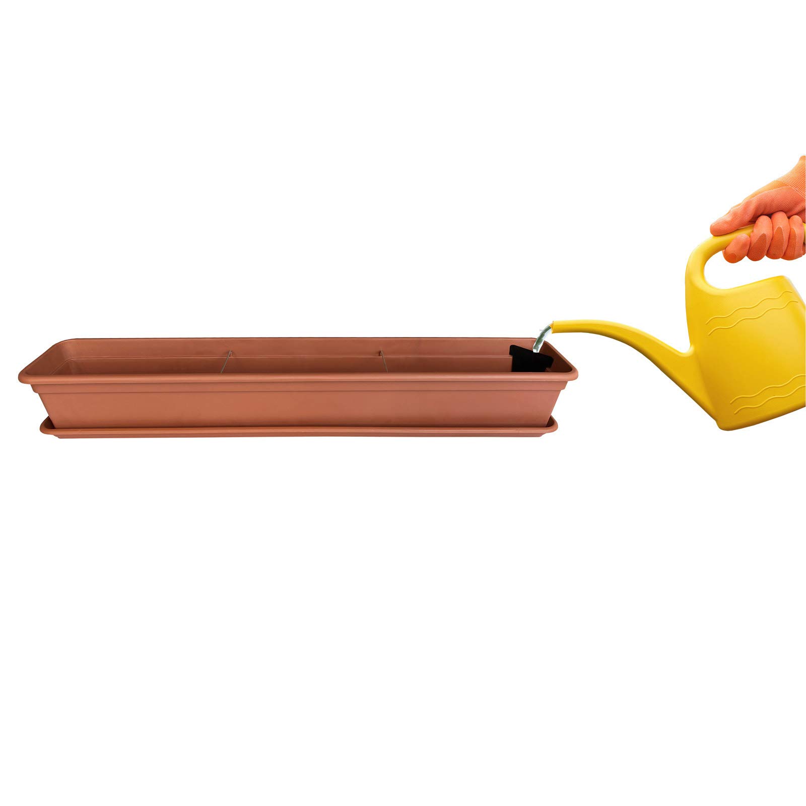 sichtschutz blumenkasten balkon Flexi-Design Blumenkasten mit Sichtschutz für Balkone – Potflex main image 0