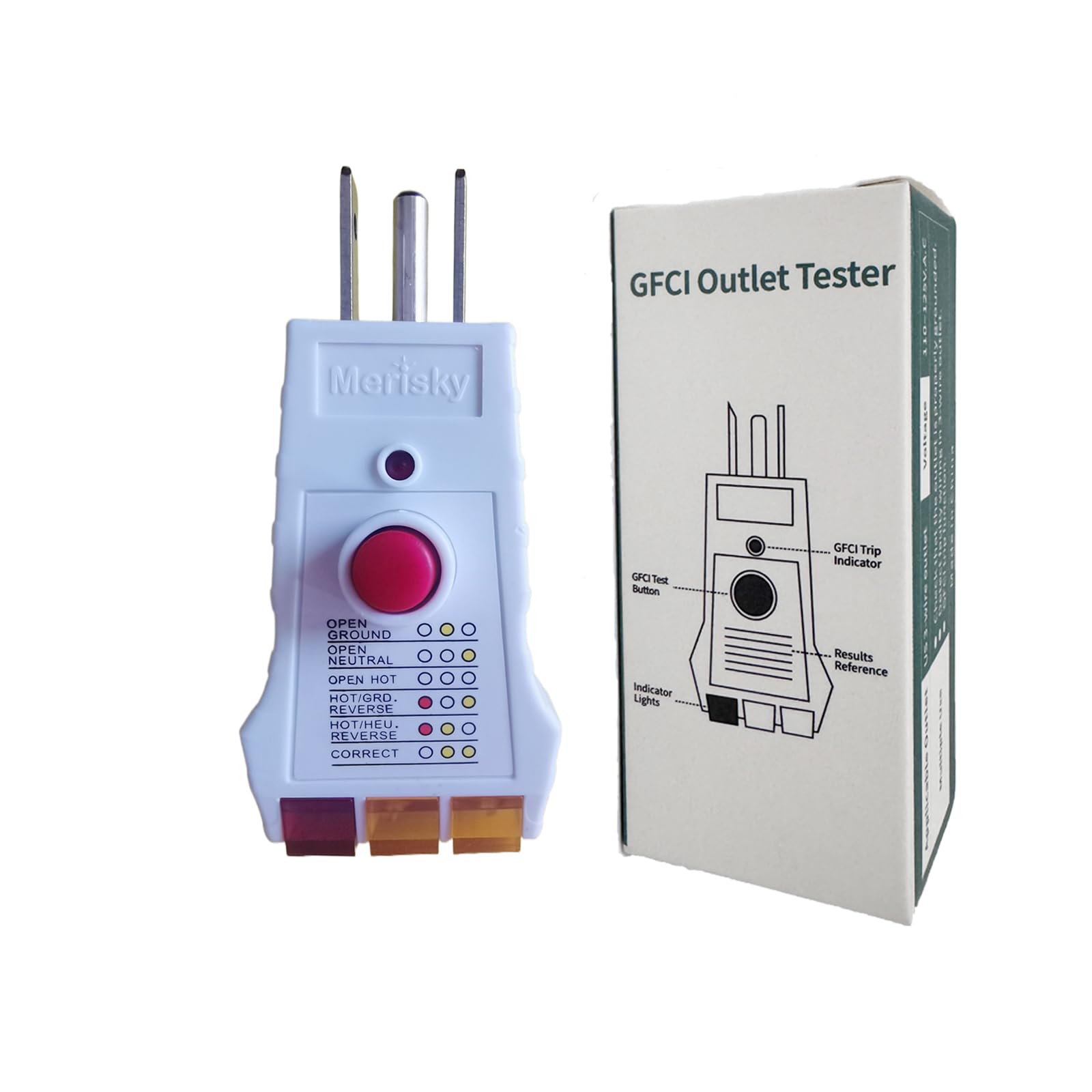 Grounding Tester & Outlet Circuit Checker - Safety First -1