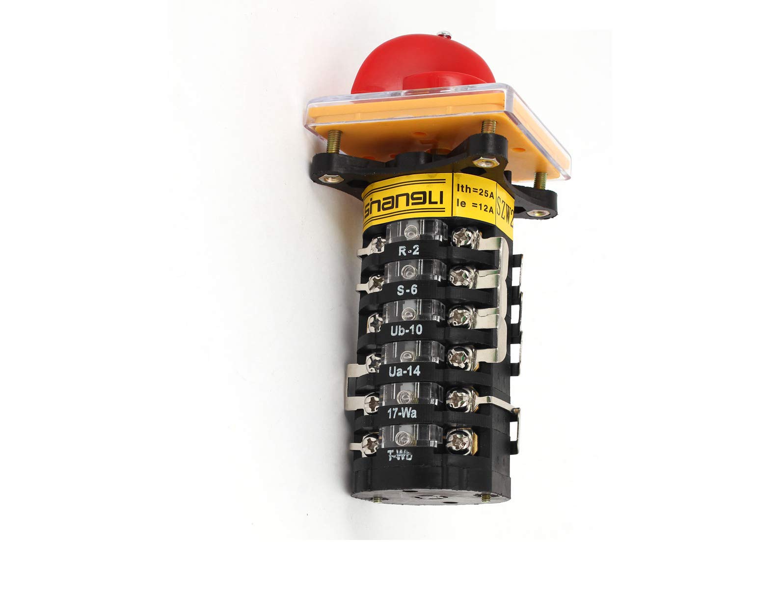 Aexit Interruttore commutatore camme selettore rotativo monofase per pannello AC380V 25A ID: 353027