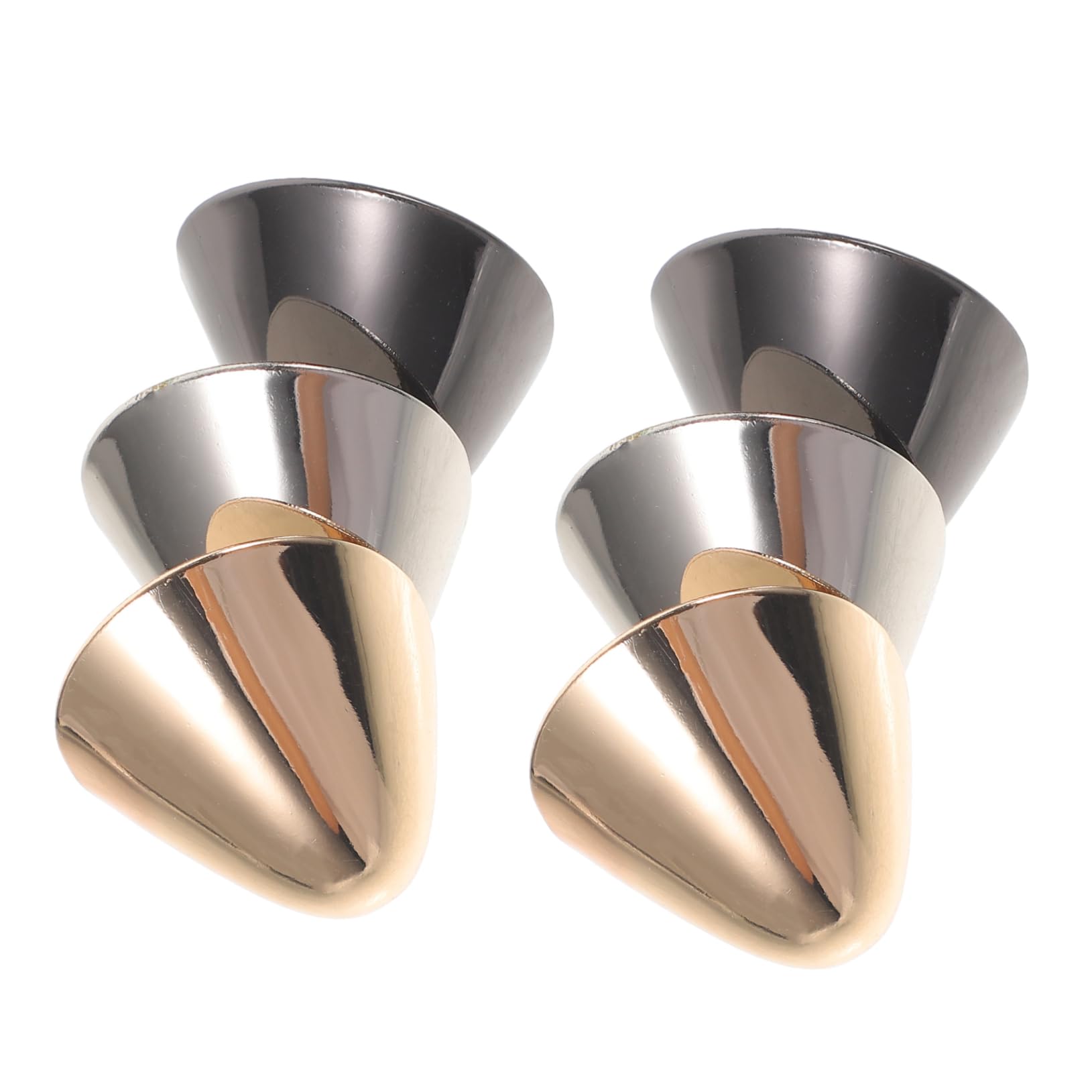 SOIMISS Tacones altos para proteger la cabeza. protectores de de zapatos puntiagudos puntas de talón de repuesto botas plateadas tapas de punta de tacones altos planchar
