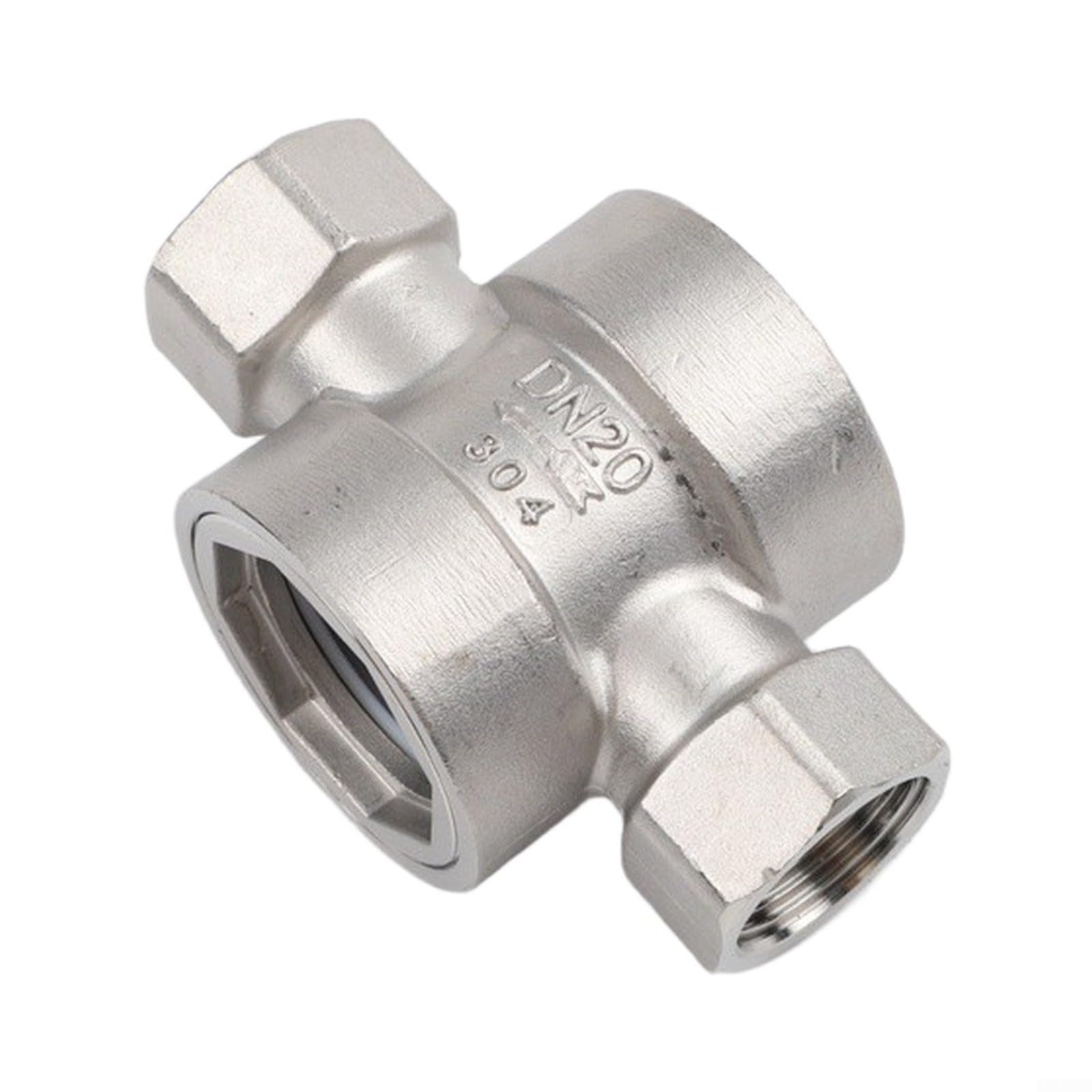 Mirilla concéntrica DN20 para evitar obstrucciones en flujo de agua industrial