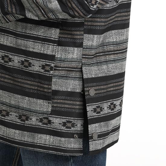 Cinch Men's Sherpa Print Canvas Jacket-MWJ10690023