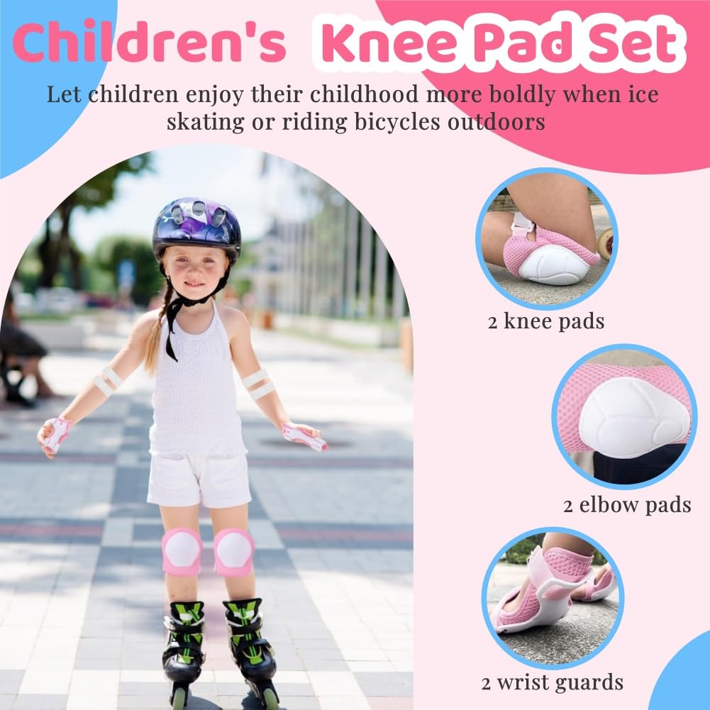 Protecciones Skate Rodilleras Patines Infantil Juego con Casco Coderas Muñequeras
