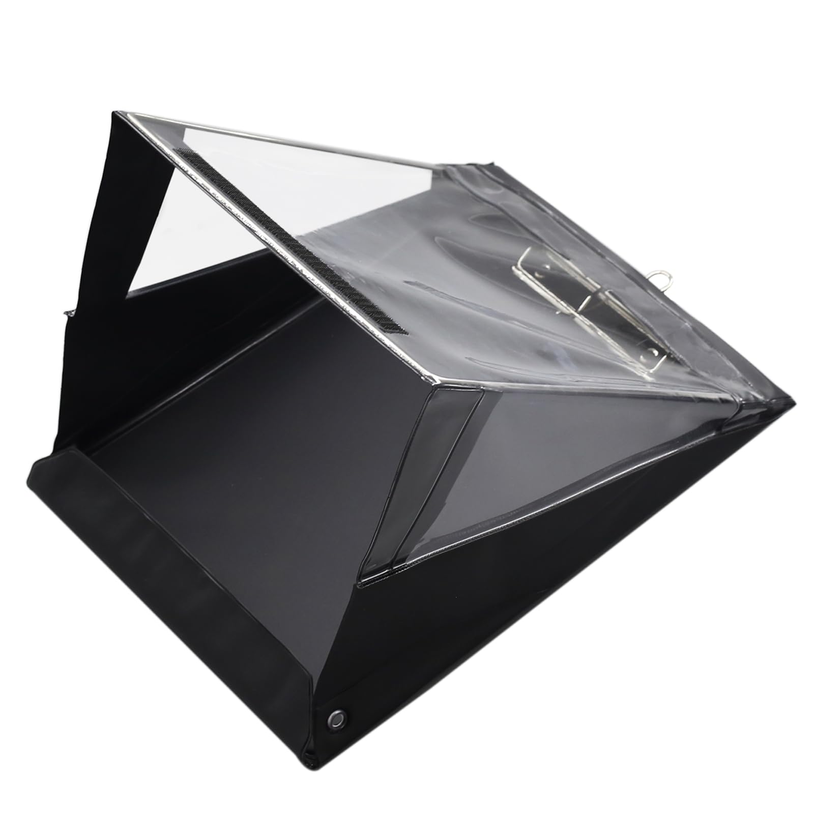 XHDA Waterproof Clipboard A4, Outdoor Waterproof Clipboard with Transparent PVC Screen to Protect Documents from Rain