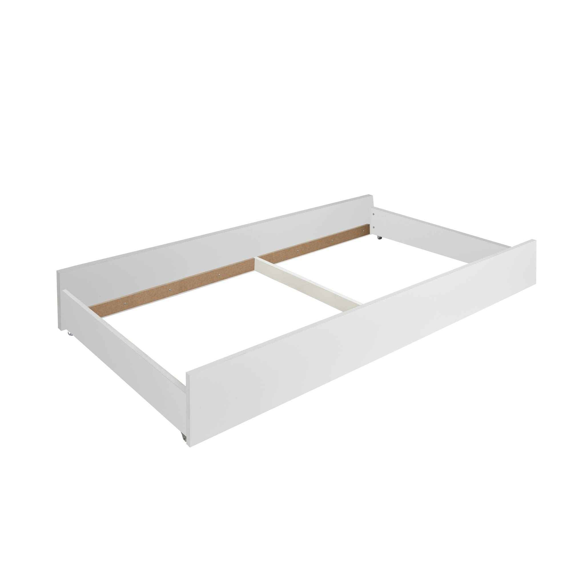 trendteam smart living - Ole - Unterbettkommode - Weiß - Bettkasten für Betten - (BxHxT) 199 x 21 x 95 cm - viel Stauraum