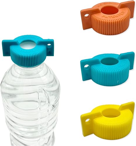 Paquete de 3 abridores de botellas de agua ERGO OPENER  Sufren de artritis, ancianos mayores, manos débiles  Herramienta de apertura de botellas de