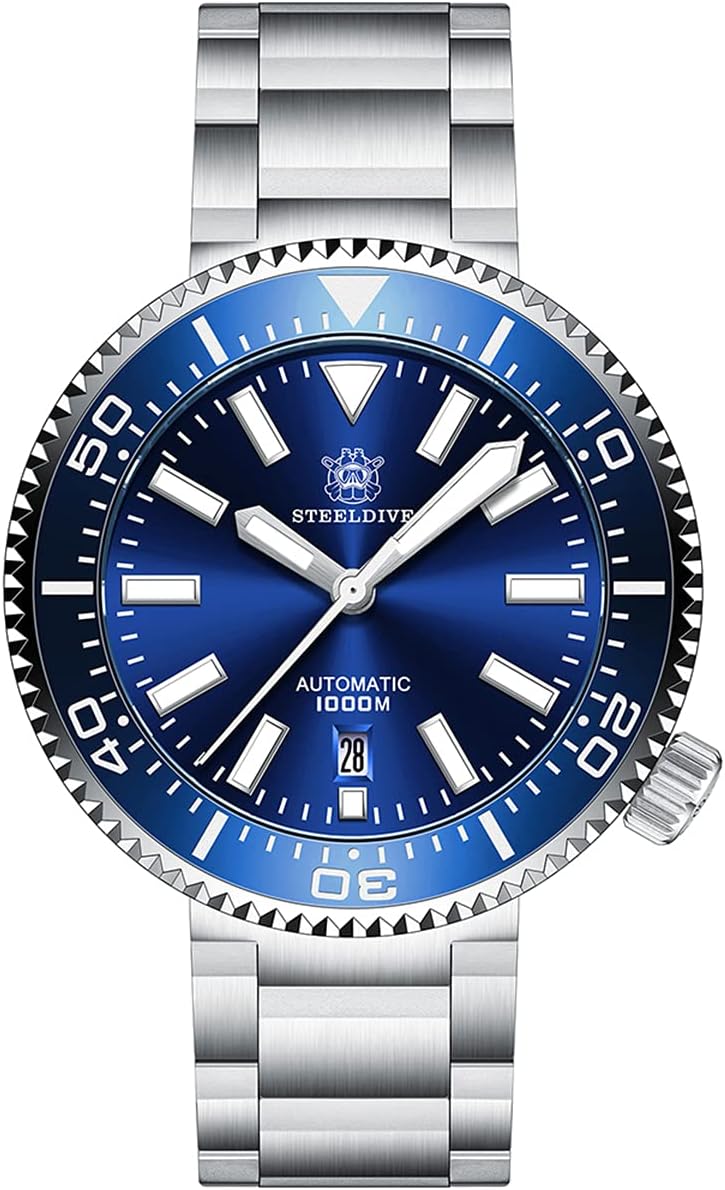 2020 Steeldive Watch SD1976 ステンレススチール 100m ダイバーウォッチ セラミックベゼル付き 自動機械式 NH35 腕時計 メンズ, モデル1。, ブレスレット Amazonで販売中 2020 Steeldive Watch SD1976 ステンレススチール 100m ダイバーウォッチ セラミックベゼル付き 自動機械式 NH35 腕時計 メンズ, モデル1。, ブレスレット Amazonで販売中