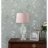 Amazon | 壁紙 ローラアシュレイ クロス 花柄 輸入壁紙 52cm×10m