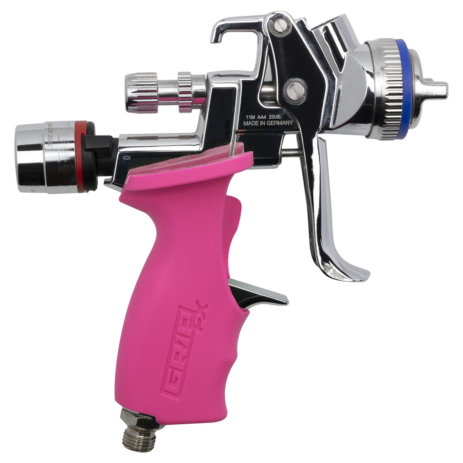 GripFx® Ergonomic Paint Spray Gun Grip for SATA SATAjet 4000 5000 5500 (Right Handed, Pink)