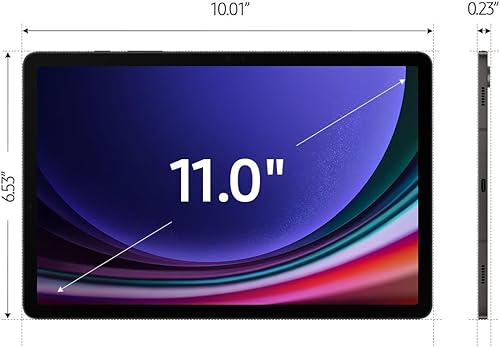 Miniatura 2 de Samsung Galaxy Tab S9 11" 256GB WiFi 7 Android AI Tablet, procesador Snapdragon 8 Gen 2, pantalla AMOLED, diseño duradero, S Pen incluido, batería