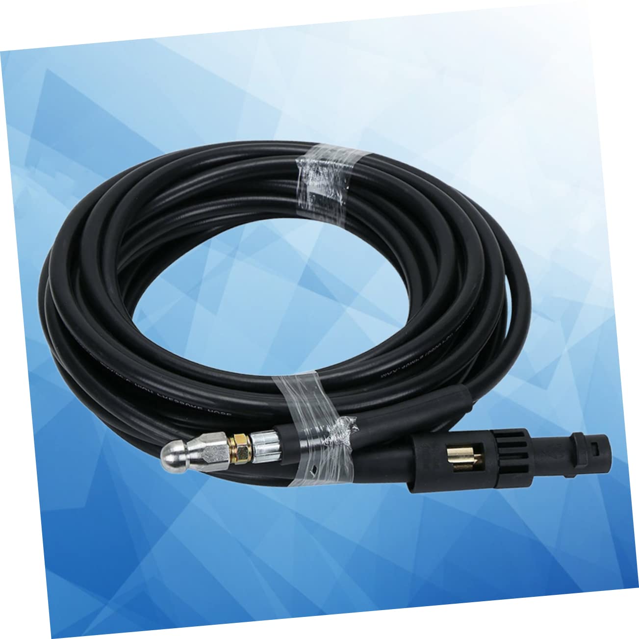 HEMOTON 15m Tuyau Évacuation des Eaux Usées pour Nettoyage de Voiture de Long Outil de Nettoyage pour Tuyaux Évacuation Eau