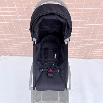 Baby Stroller Accessories 6+ Clothe Replacement Kit Compatible with Babyzen YOYO2 Strollers - Waterproof Fabric - Stroller Canopy, Seat Cushion & Seat Base (All Season Set)
