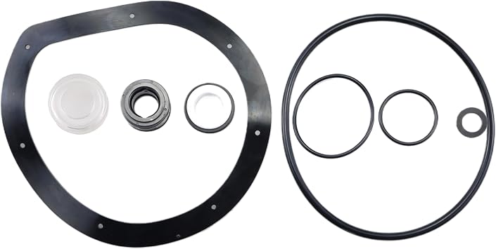 Replacement water pumpShaft Seal O-ring Gasket Repair Kit SPX1500H SPX1500W SPX1500P fits Hayward Power-Flo SP1500 SP1510 SP1511 SP1550 SP1575 EP1500 Series