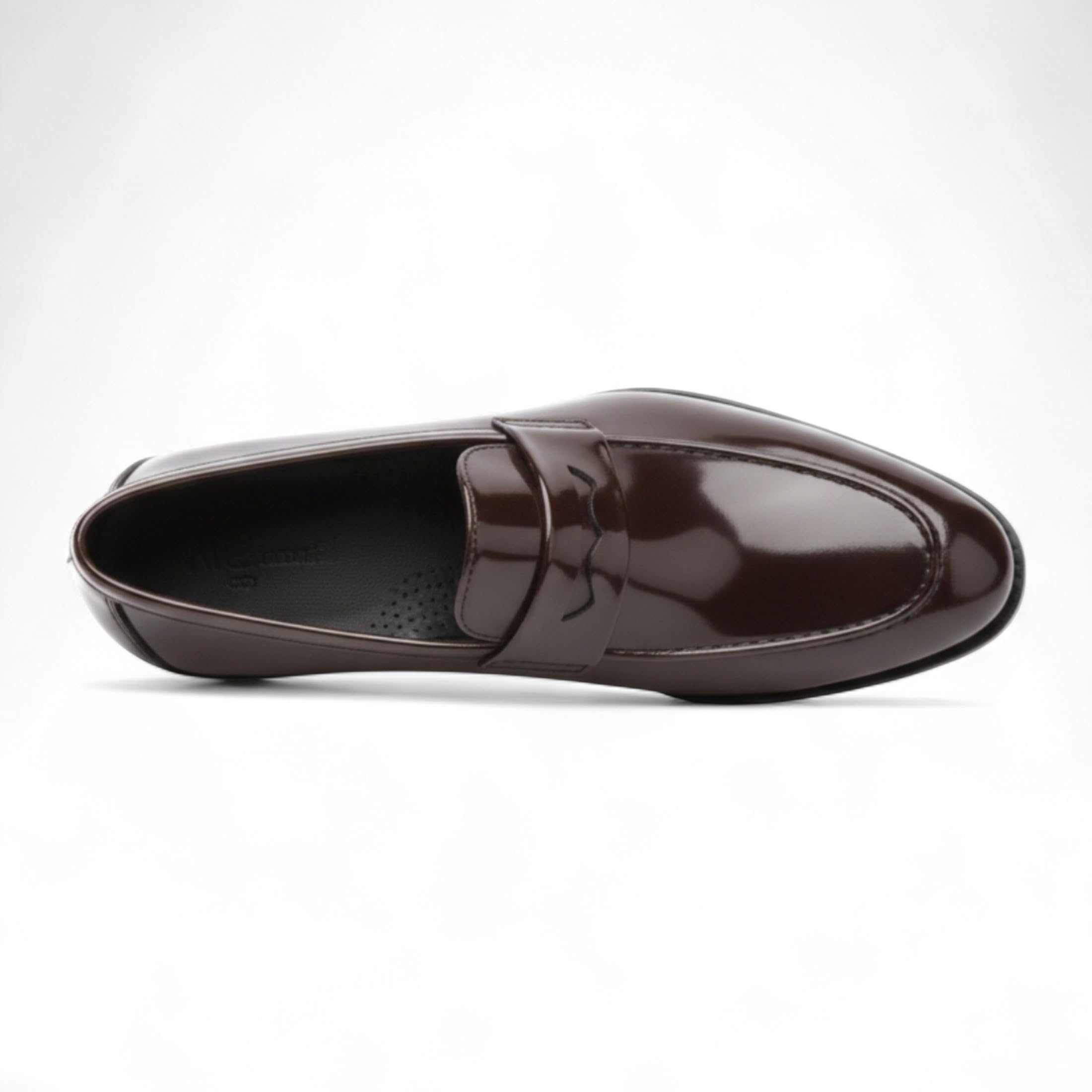 Zapatos Mocasines Formales de Vestir para Hombre Dolcetto de Piel Sintética Charol.