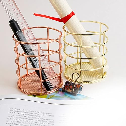 Miniatura 3 de Operitacx Contenedor de almacenamiento de 3 piezas Contenedor de pluma Organizador de bolígrafos Contenedor de escritorio Soporte