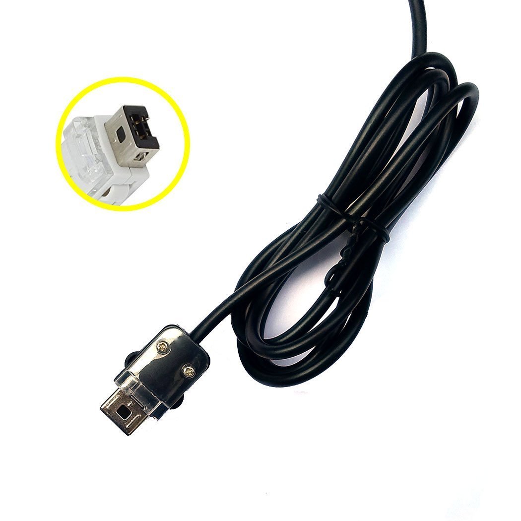 Nunchuck Controller Aoyoho 2 PCS Black Replacement Nunchuk Controller for Nintendo Wii Wii U Video Game