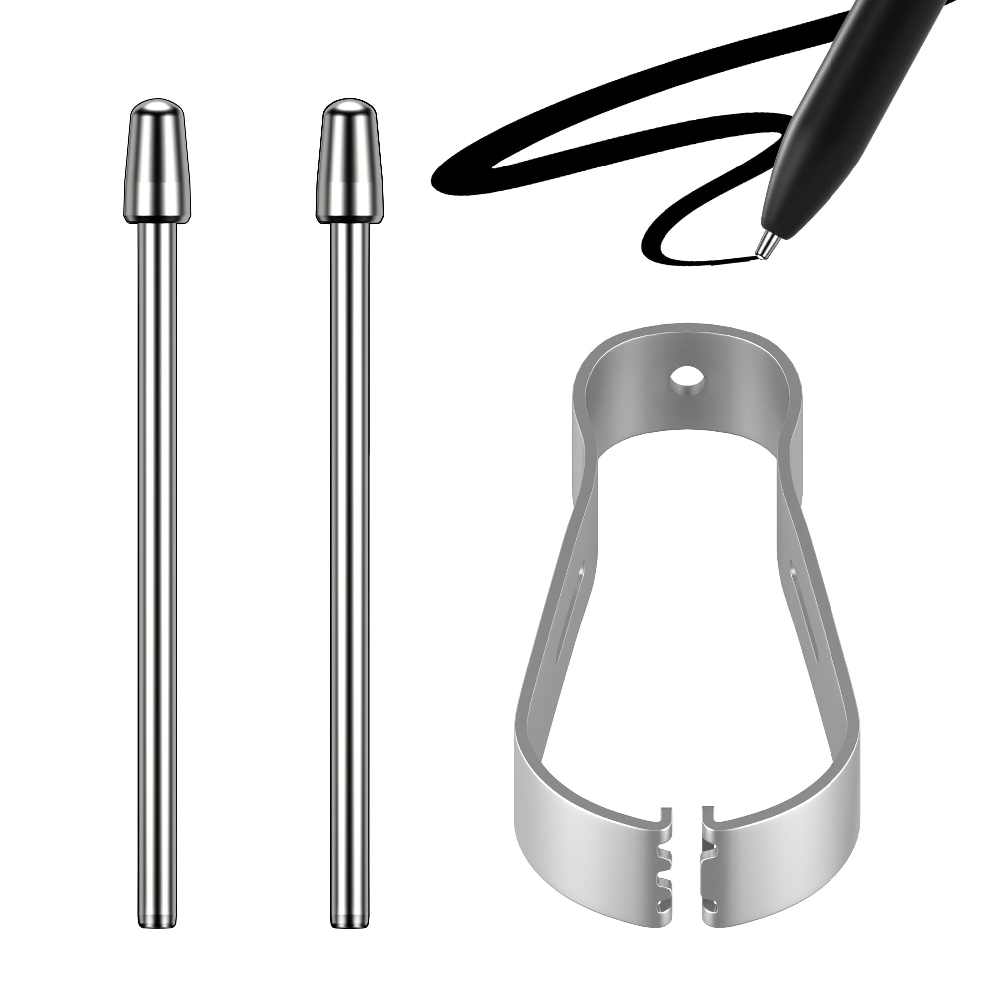 Sounce Precision Stylus Pen Tips – Titanium Alloy Nibs Compatible with Samsung Galaxy S Pen Tab S7/S8/S9 and EMR Stylus, Long-Lasting & Smooth Control for Writing and Drawing-image-19